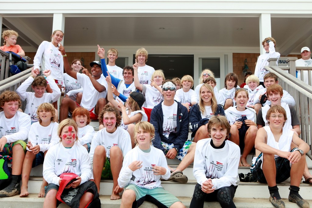 Junior sailing is revitalized at Vineyard Haven Yacht Club - Techno 293 U.S. National Championship &copy; Kate Daley